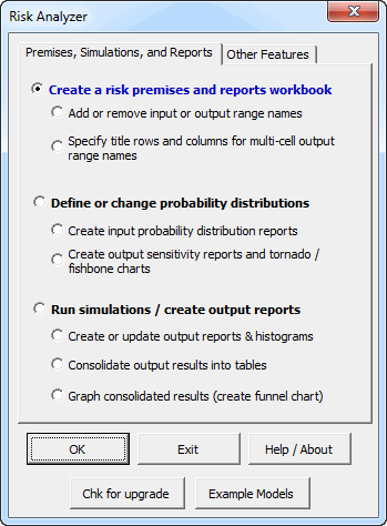 Analysis Features