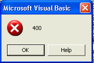 microsoft visual basic for applications automation error